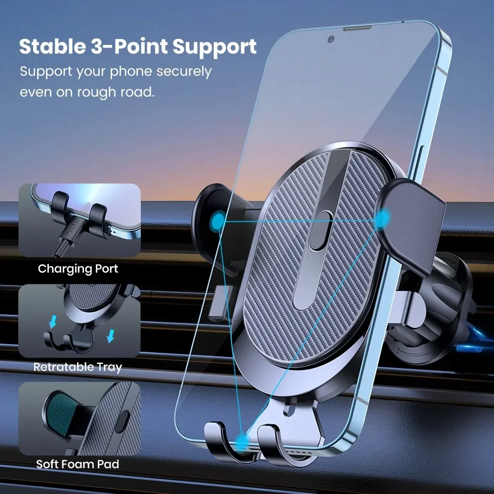 Wide Fit Air Vent Clip Phone Mount - Image 3
