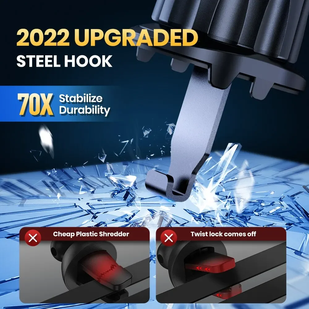 Wide Fit Air Vent Clip Phone Mount - Image 5