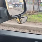 360&deg; Adjustable Blind Spot Mirrors (2-Pack) Black, Red, White & Blue photo review