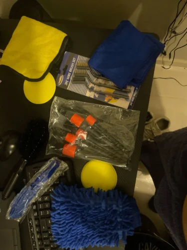 15 Piece Auto Detail Cleaning Brush Kit photo review