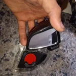 360&deg; Adjustable Blind Spot Mirrors (2-Pack) Black, Red, White & Blue photo review