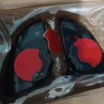 360&deg; Adjustable Blind Spot Mirrors (2-Pack) Black, Red, White & Blue photo review