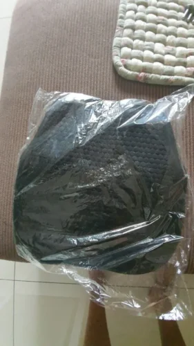 Gel Cool Summer Seat Cushion - Black & Blue photo review