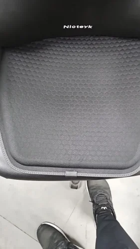 Gel Cool Summer Seat Cushion - Black & Blue photo review