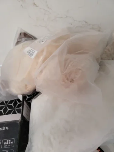 Hanging Tissue Holder Dog Plush - White & Brown photo review