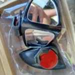 360&deg; Adjustable Blind Spot Mirrors (2-Pack) Black, Red, White & Blue photo review