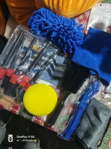 15 Piece Auto Detail Cleaning Brush Kit photo review