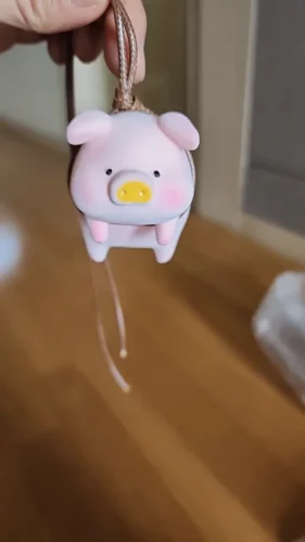 Cool Pig With Glasses Rearview Mirror Pendant photo review