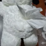 Hanging Tissue Holder Dog Plush - White & Brown photo review