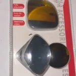 Frameless Blind Spot Mirrors (2-Pack) Round or Oval Styled photo review