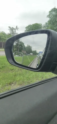 Frameless Blind Spot Mirrors (2-Pack) Round or Oval Styled photo review