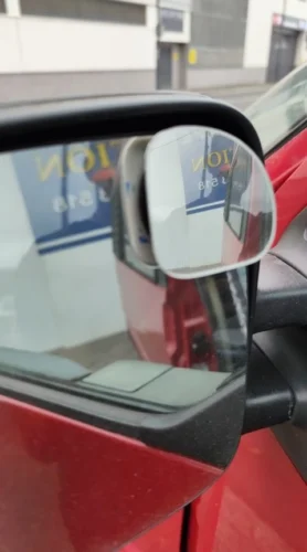 Frameless Blind Spot Mirrors (2-Pack) Round or Oval Styled photo review