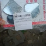 Frameless Blind Spot Mirrors (2-Pack) Round or Oval Styled photo review