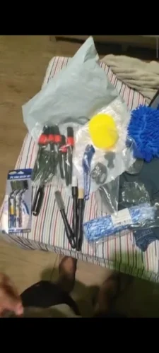 15 Piece Auto Detail Cleaning Brush Kit photo review