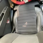 Leg Support Car Seat Extender (Memory Foam) Black, Beige & Coffee photo review