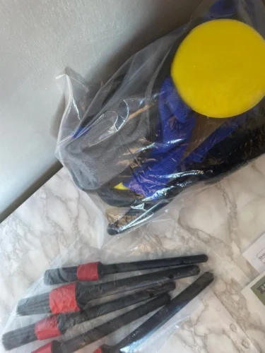 15 Piece Auto Detail Cleaning Brush Kit photo review