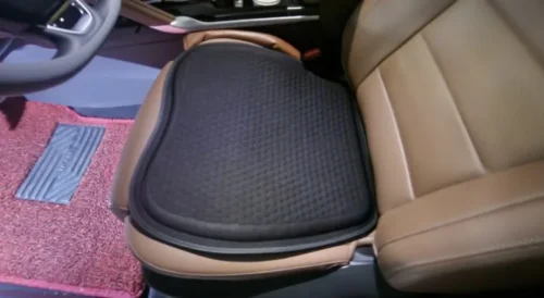 Gel Cool Summer Seat Cushion - Black & Blue photo review