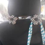 Black & White Flower Headrest Storage Hooks (2-Pack, Multi-Styles) photo review