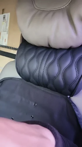 PU Leather Neck & Lumbar Cushions (1pcs Headrest or Lumbar) photo review