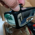 360&deg; Adjustable Blind Spot Mirrors (2-Pack) Black, Red, White & Blue photo review