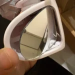 360&deg; Adjustable Blind Spot Mirrors (2-Pack) Black, Red, White & Blue photo review