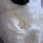 Hanging Tissue Holder Dog Plush - White & Brown photo review