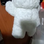 Hanging Tissue Holder Dog Plush - White & Brown photo review