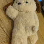 Hanging Tissue Holder Dog Plush - White & Brown photo review