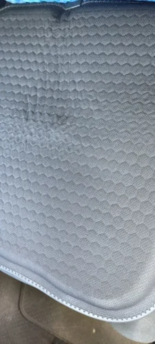 Gel Cool Summer Seat Cushion - Black & Blue photo review