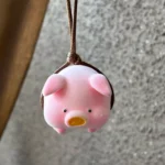 Cool Pig With Glasses Rearview Mirror Pendant photo review