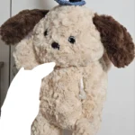 Hanging Tissue Holder Dog Plush - White & Brown photo review