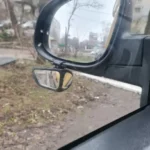 360&deg; Adjustable Blind Spot Mirrors (2-Pack) Black, Red, White & Blue photo review