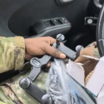 360&deg; Rearview Mirror Phone Mount Rotatable and Retractable photo review