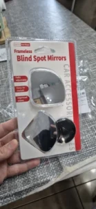 Frameless Blind Spot Mirrors (2-Pack) Round or Oval Styled photo review