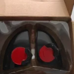 360&deg; Adjustable Blind Spot Mirrors (2-Pack) Black, Red, White & Blue photo review