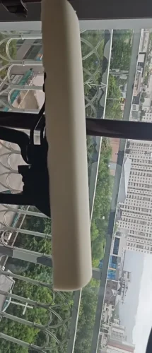 Leg Support Car Seat Extender (Memory Foam) Black, Beige & Coffee photo review