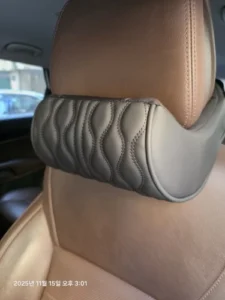 PU Leather Neck & Lumbar Cushions (1pcs Headrest or Lumbar) photo review