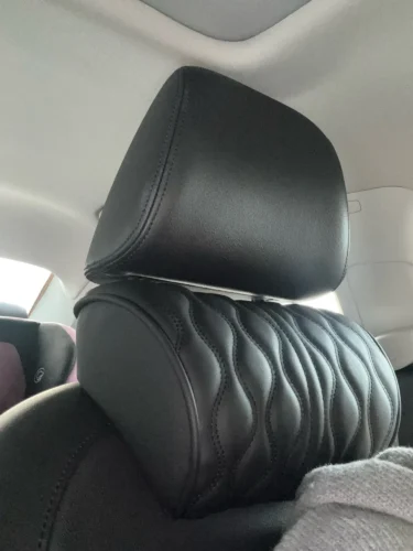 PU Leather Neck & Lumbar Cushions (1pcs Headrest or Lumbar) photo review