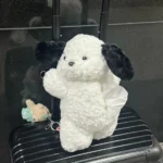 Hanging Tissue Holder Dog Plush - White & Brown photo review