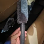 Microfiber Wheel & Rim Cleaning Brush - Blue & Grey photo review