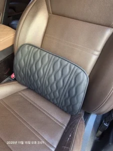 PU Leather Neck & Lumbar Cushions (1pcs Headrest or Lumbar) photo review