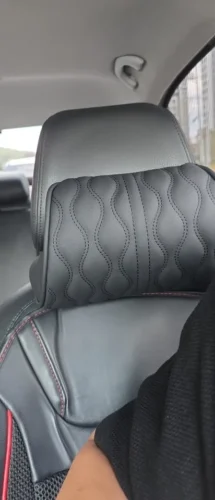 PU Leather Neck & Lumbar Cushions (1pcs Headrest or Lumbar) photo review