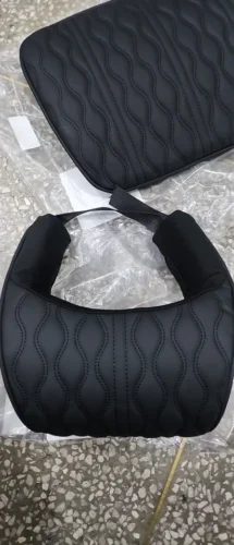PU Leather Neck & Lumbar Cushions (1pcs Headrest or Lumbar) photo review