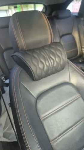 PU Leather Neck & Lumbar Cushions (1pcs Headrest or Lumbar) photo review