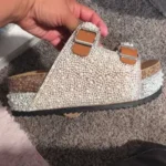 Bohemian Perlé Platform Sandals photo review