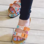 Coastal Boho Platform Sandals photo review