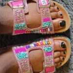 Coastal Boho Platform Sandals photo review